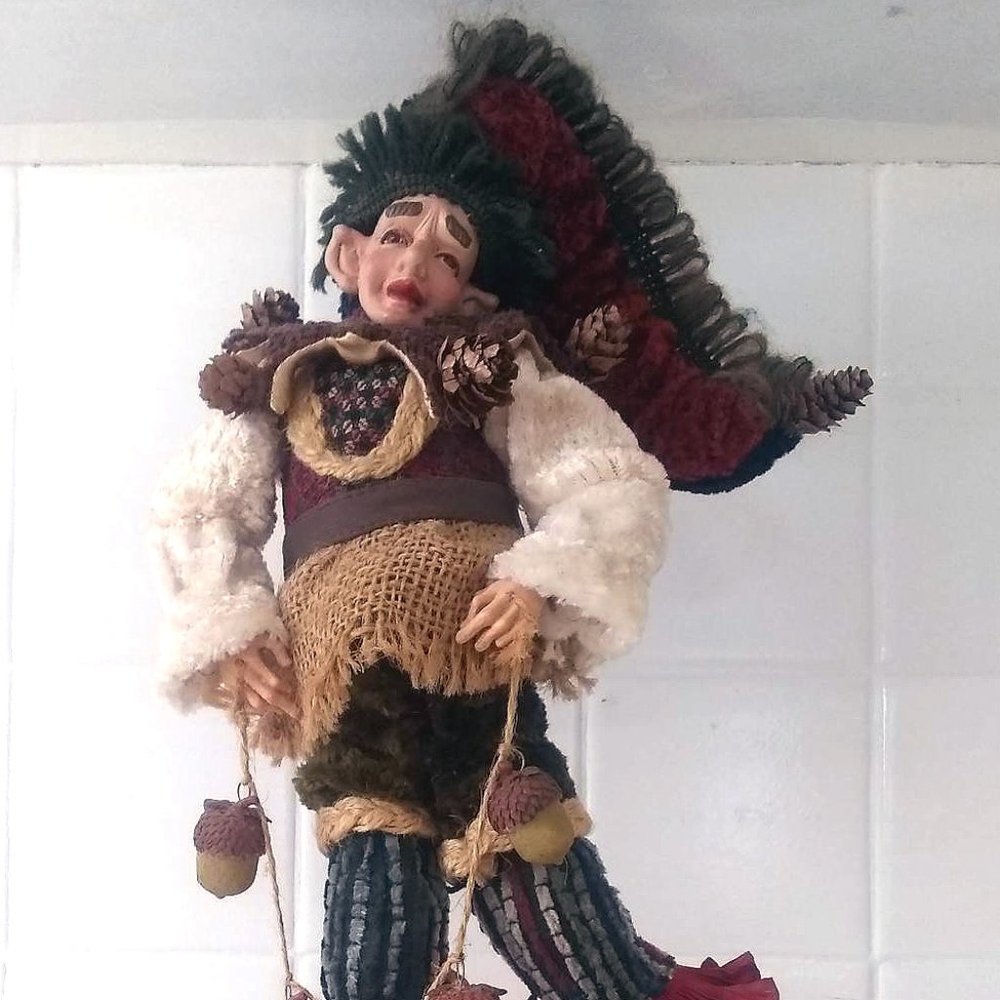 Vintage English Victorian Jester